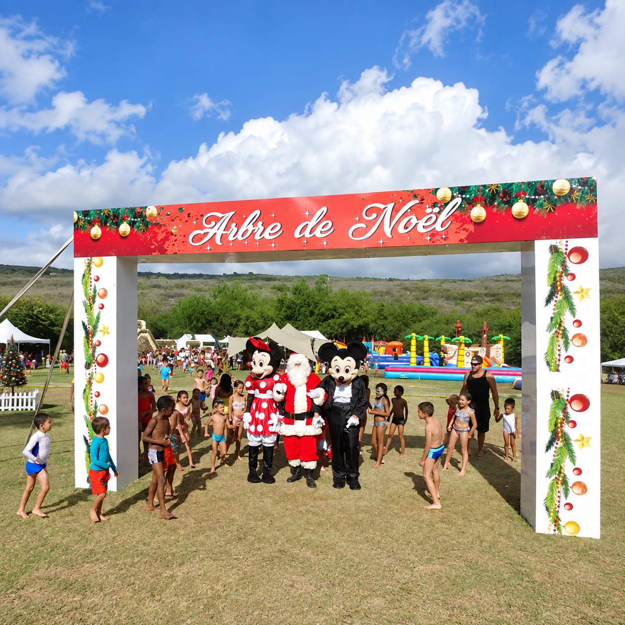 Arbre de Noël d'entreprise à La Réunion – Faure Event's